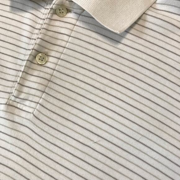 Beige Tasso Elba Striped Polo - Picture 4 of 15